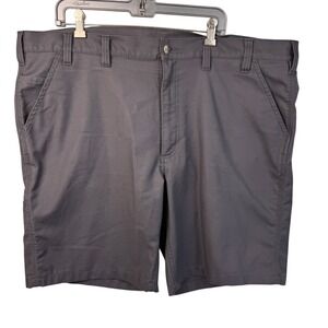 Carhartt Shorts Size 44 Mens Gray Relaxed Fit Canvas Work Cargo Outdoor